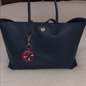 100% Authentic Navy Tory Burch Tote
